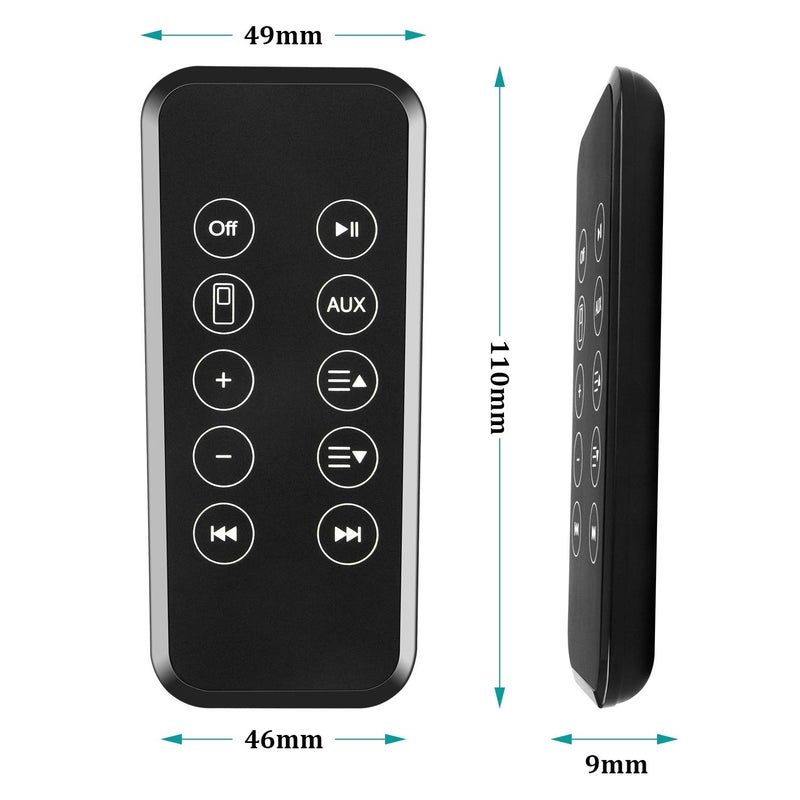 Yimaut Replacement for Bose SoundDock 10 Remote with CR2025 Battery, Also Fit for Bose Sounddock Series 2 3 II III Digital Music System Remote Control - Image 5